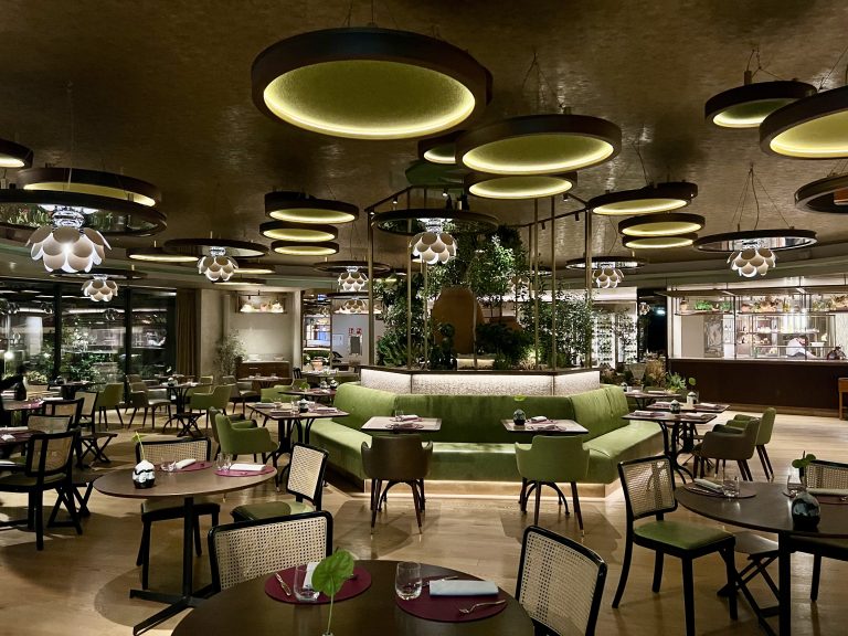 Olivina restaurant at Castelfalfi Tuscany, a luxury dining experience in Tuscany with local flavors, reflecting lifestyle, travel and Italian wine & gourmet